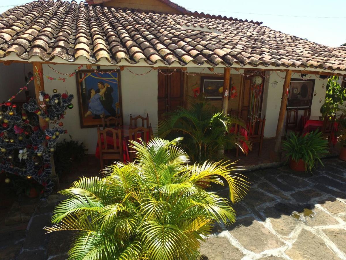 Hostal La Casona Barichara Santander Cabrera  Zewnętrze zdjęcie