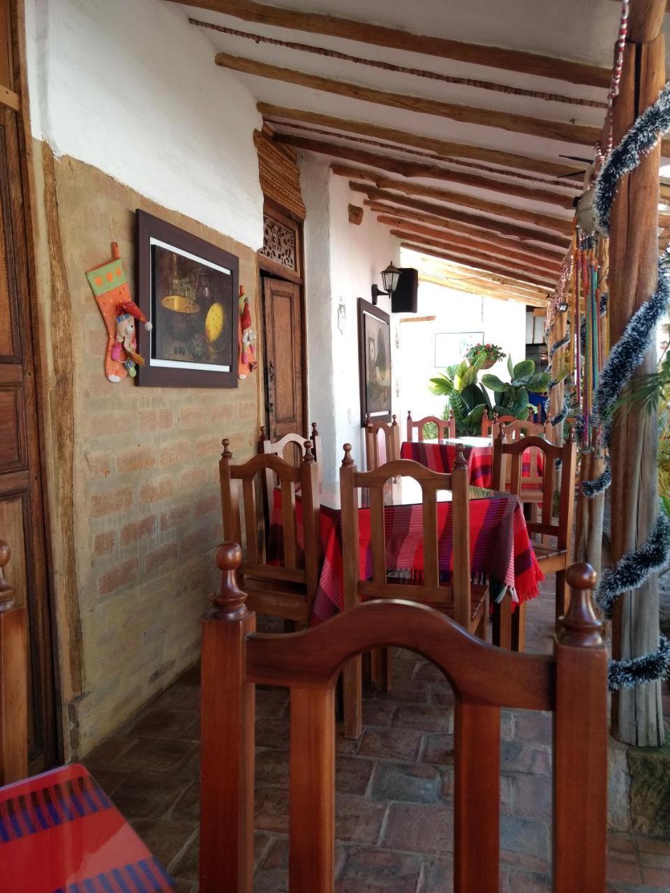 Hostal La Casona Barichara Santander Cabrera  Zewnętrze zdjęcie