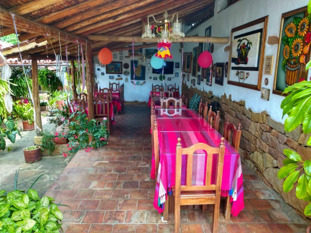 Hostal La Casona Barichara Santander Cabrera  Zewnętrze zdjęcie