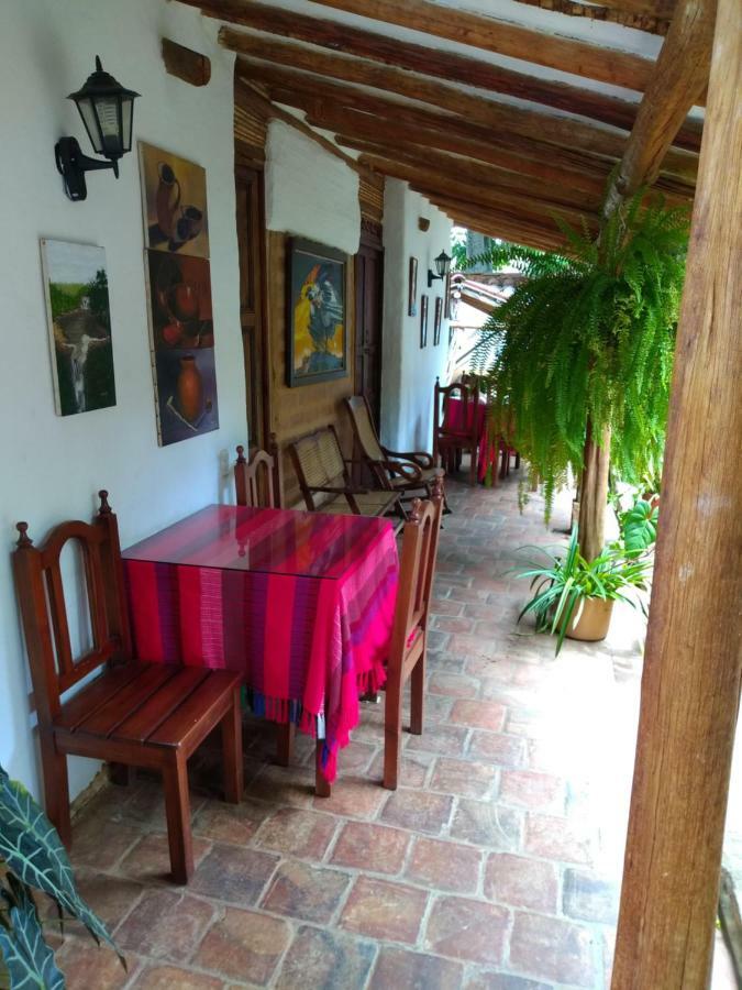 Hostal La Casona Barichara Santander Cabrera  Zewnętrze zdjęcie