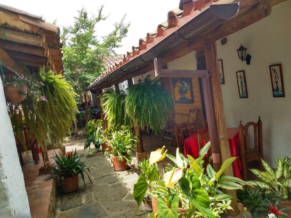 Hostal La Casona Barichara Santander Cabrera  Zewnętrze zdjęcie