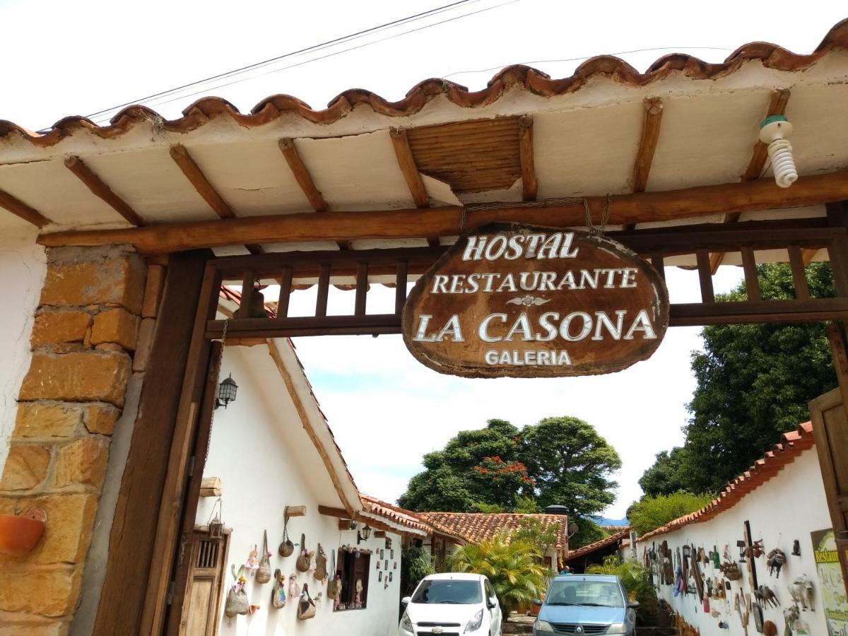 Hostal La Casona Barichara Santander Cabrera  Zewnętrze zdjęcie