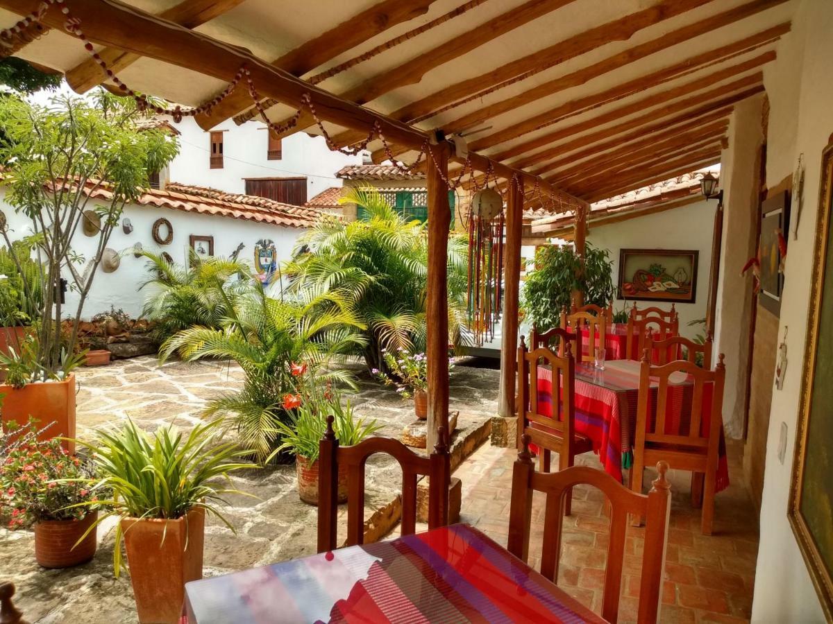 Hostal La Casona Barichara Santander Cabrera  Zewnętrze zdjęcie